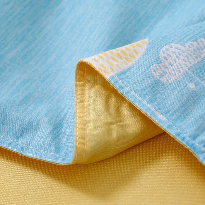 91家纺网 家纺一手货源 找家纺 梦卓家纺 2025新款亲肤芦荟棉单被套 海洋之旅