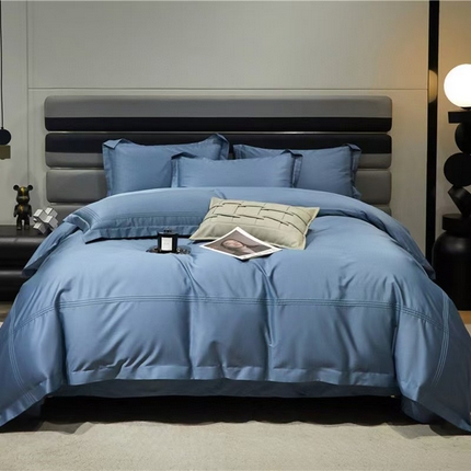 91家纺网 家纺一手货源 找家纺 （总）玖琳家纺 2025新款100s CR工艺埋绳款新疆长绒棉四件套