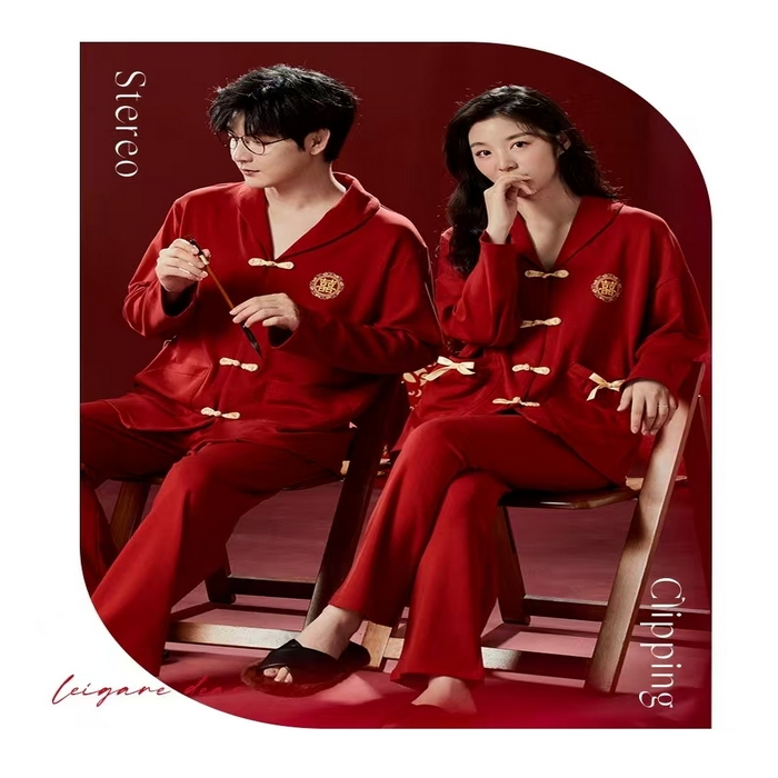 91家纺网 家纺一手货源 找家纺 （总）洛兰沙家居馆【只代发】【只代发】 拉架棉婚庆家居服