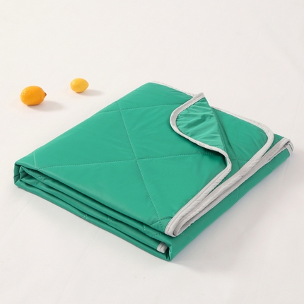 91家纺网 家纺一手货源 找家纺 （总）薇玛仕 2025新款超声波带氨凉感丝纯色瓜瓜凉感夏被空调被