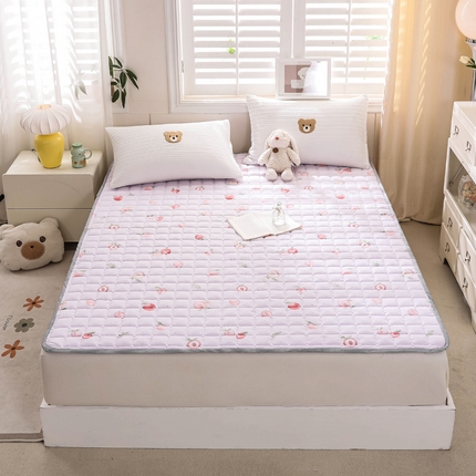 91家纺网 家纺一手货源 找家纺 （总）正邦家纺 2025新款泡泡棉软糯夹棉床褥床垫