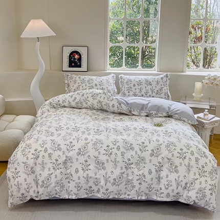 91家纺网 家纺一手货源 找家纺 （总）玖琳家纺  2025新款40s贡缎纯棉13372四件套