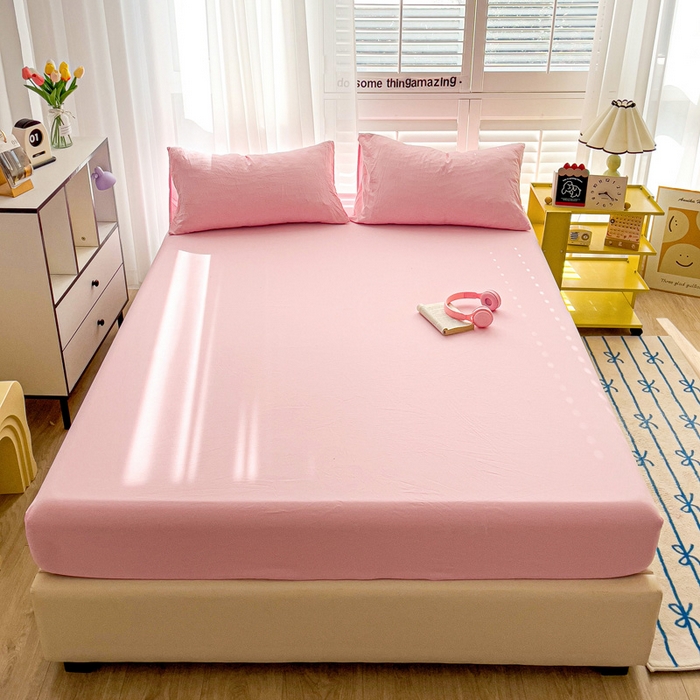 91家纺网 家纺一手货源 找家纺 （总）仟人梦 2025新款纯色床笠