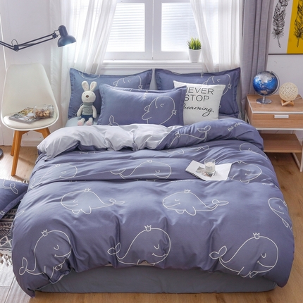 91家纺网 家纺一手货源 找家纺 （总）梦卓家纺 2025新款亲肤芦荟棉单被套