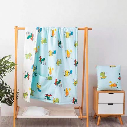 91家纺网 家纺一手货源 找家纺 （总）冬巢 2024新款13372纯棉抱枕被靠背空调被沙发靠垫