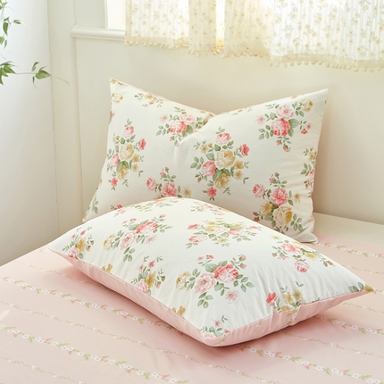 91家纺网 家纺一手货源 找家纺 （总）黛妮雅 2025新款里外全棉印花枕套