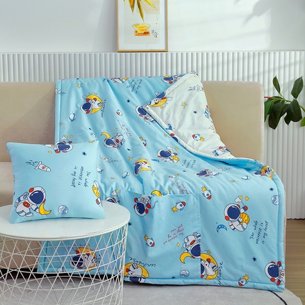 91家纺网 家纺一手货源 找家纺 （总）冬巢 2024新款13372纯棉抱枕被靠背空调被沙发靠垫