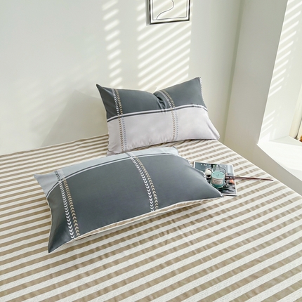 91家纺网 家纺一手货源 找家纺 （总）黛妮雅 2025新款里外全棉印花枕套