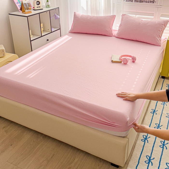 91家纺网 家纺一手货源 找家纺 （总）仟人梦 2025新款纯色床笠