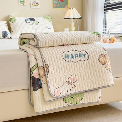 91家纺网 家纺一手货源 找家纺 （总）世纪绒品 2026新款凉感丝印花款乳胶凉席