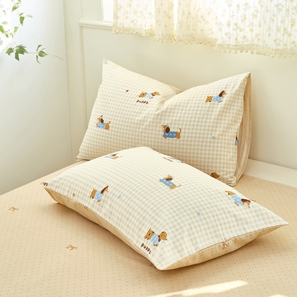 91家纺网 家纺一手货源 找家纺 （总）黛妮雅 2025新款里外全棉印花枕套