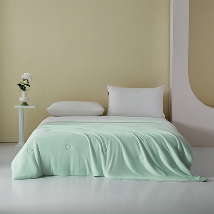 91家纺网 家纺一手货源 找家纺 （总）梦恬佳 2025新款A类凉感丝夏凉被