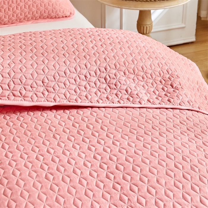 91家纺网 家纺一手货源 找家纺 温宁家纺 2025新款枕套 花瓣豆沙