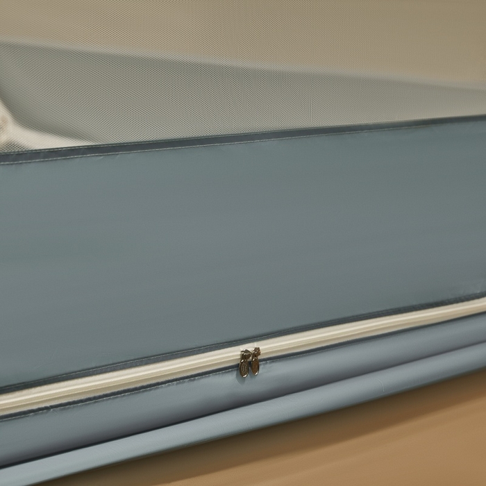 91家纺网 家纺一手货源 找家纺 卓尔居2025新款成人坐床外穿蚊帐-mood.max max.浅蓝