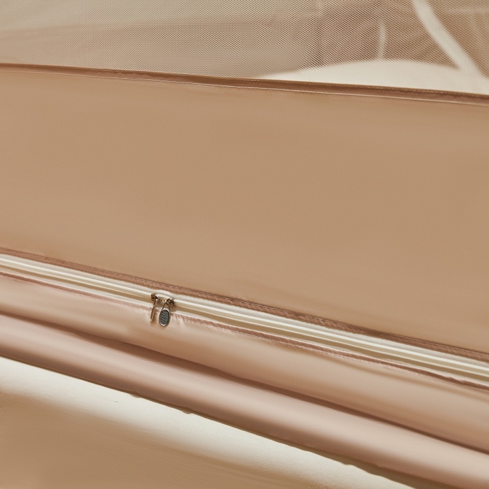 91家纺网 家纺一手货源 找家纺 卓尔居2025新款成人坐床外穿蚊帐-mood.max max.浅米