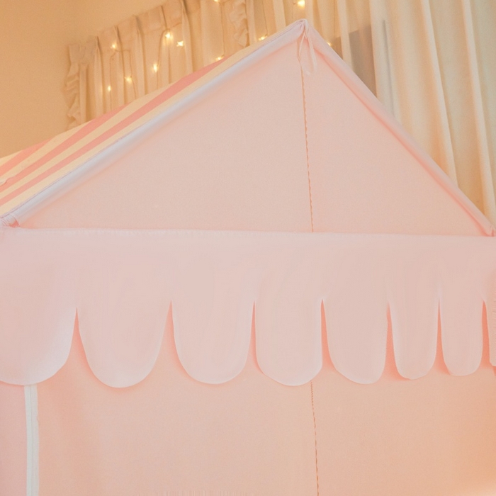 91家纺网 家纺一手货源 找家纺 （总）卓尔居2025新款儿童小房子坐床式防摔蚊帐螺纹碳素钢支架梦幻