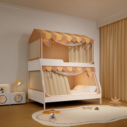 91家纺网 家纺一手货源 找家纺 （总）卓尔居2025新款子母蚊帐小房子系列