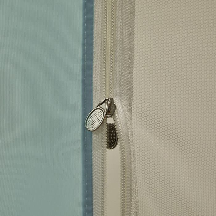 91家纺网 家纺一手货源 找家纺 卓尔居2025新款成人坐床外穿蚊帐-mood.max max.浅蓝