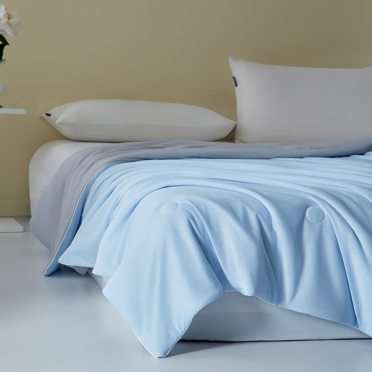 91家纺网 家纺一手货源 找家纺 （总）梦恬佳 2025新款A类凉感丝夏凉被