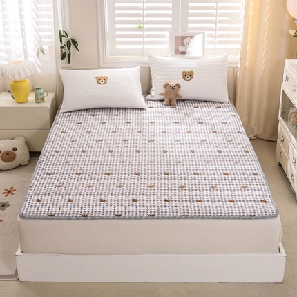 91家纺网 家纺一手货源 找家纺 （总）正邦家纺 2025新款泡泡棉软糯夹棉床褥床垫