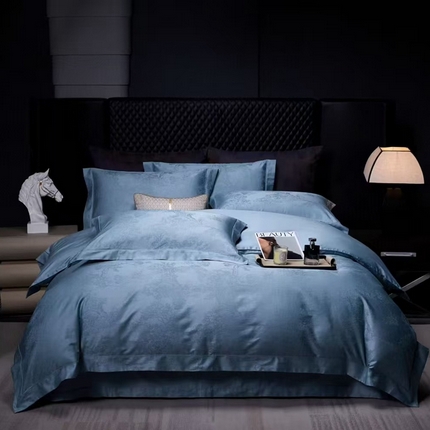 91家纺网 家纺一手货源 找家纺 （总）玖琳家纺 2025新款100s提花高支高密新疆长绒棉四件套