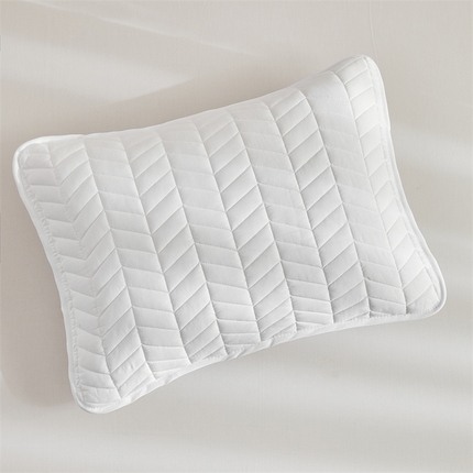 91家纺网 家纺一手货源 找家纺 温宁家纺 2025新款枕套 麦穗白色