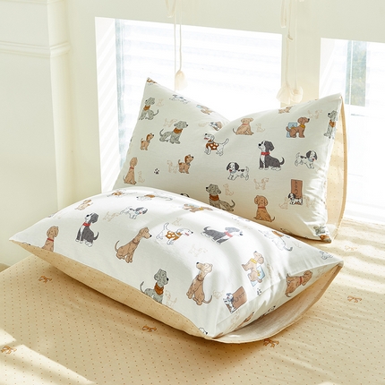 91家纺网 家纺一手货源 找家纺 （总）黛妮雅 2025新款里外全棉印花枕套