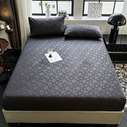 91家纺网 家纺一手货源 找家纺 （总）莉莉安 2025新款倾城系列-亲肤磨毛单床笠