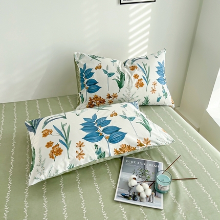 91家纺网 家纺一手货源 找家纺 （总）黛妮雅 2025新款里外全棉印花枕套