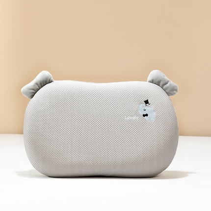 2025新款凉感豆猫肚记忆棉童趣护颈枕头枕芯 猫肚小象