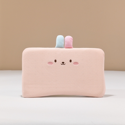 91家纺网 家纺一手货源 找家纺 （总）小猫派2025新款凉感豆童趣护颈枕 枕头枕芯