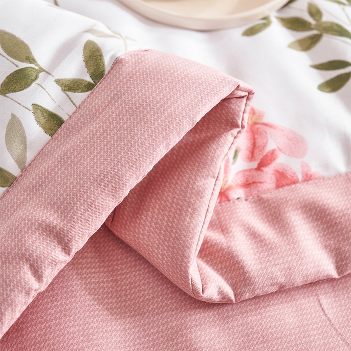 91家纺网 家纺一手货源 找家纺 羽梦家纺 2025新款新疆棉花全棉夏凉被被子被芯 山茶花开粉