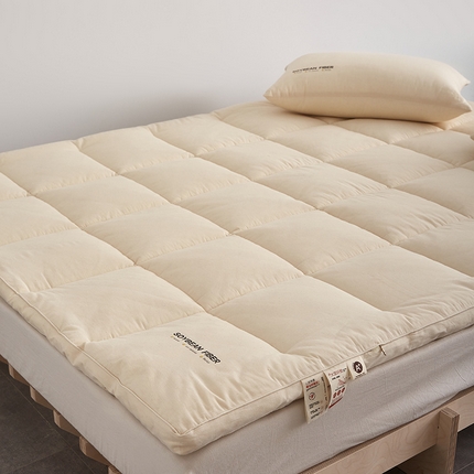 91家纺网 家纺一手货源 找家纺 （总）良品汇馆 日式无印a类全棉大豆床垫良品透气保暖原棉床褥垫5cm加厚床垫子