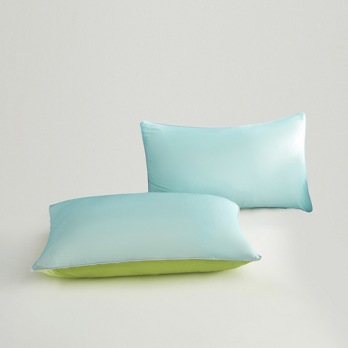 91家纺网 家纺一手货源 找家纺 米米儿家纺 2025新款跨境电商凉感丝夏被西瓜空调被 冰川蓝绿