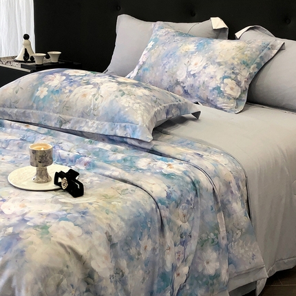 91家纺网 家纺一手货源 找家纺 （总）立奥被业 2025新款雪纺纱夏被超柔数码印花夏被雪纺夏凉被