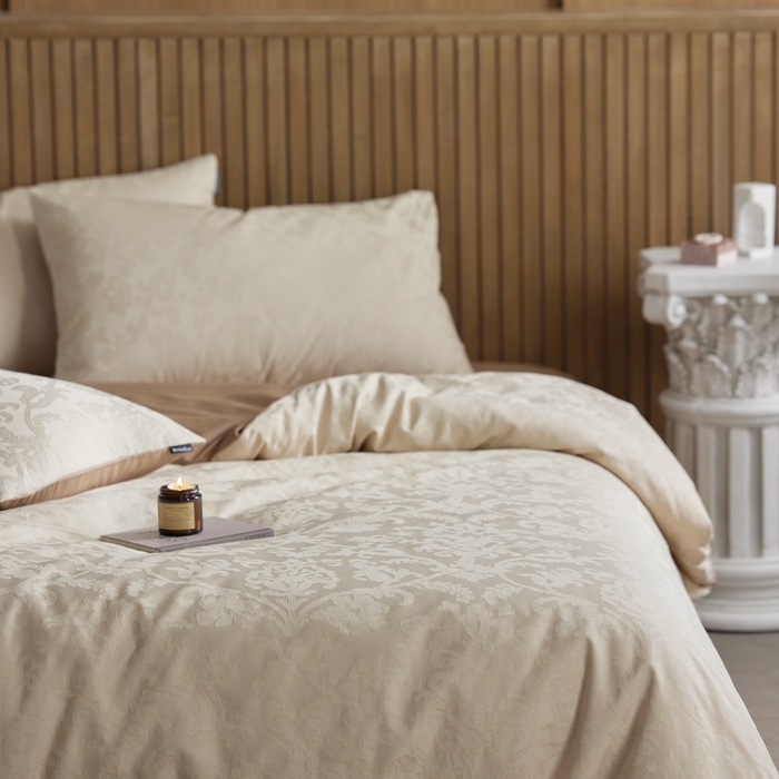 91家纺网 家纺一手货源 找家纺 （总）安莱生活 2025全棉浮雕提花四件套-科林斯系列