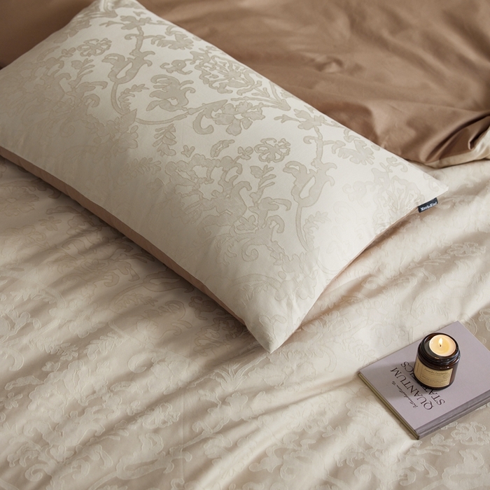 91家纺网 家纺一手货源 找家纺 （总）安莱生活 2025全棉浮雕提花四件套-科林斯系列