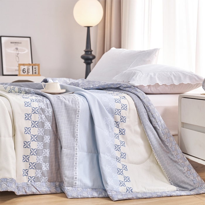 91家纺网 家纺一手货源 找家纺 羽梦家纺 2025新款新疆棉花全棉夏凉被被子被芯 梦想天空