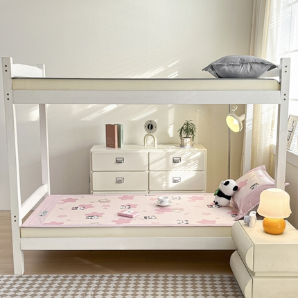 91家纺网 家纺一手货源 找家纺 （总）航途席业 2025新款学生印花冰藤学生凉席