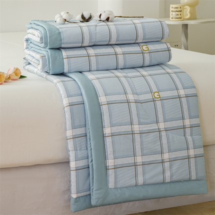 91家纺网 家纺一手货源 找家纺 （总）海洋家纺 2025款水洗棉纯棉花夏凉被全棉花印花夏被空调被薄被子