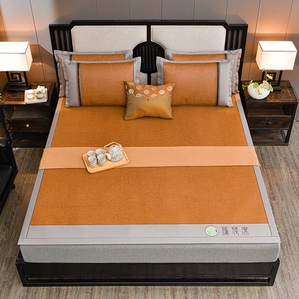 91家纺网 家纺一手货源 找家纺 （总）小牛席业 2025新款经典款薄荷清香-双面席系列（纯藤席面））凉席藤席冰藤席竹席空调席草席冰丝席豆豆席乳胶席三