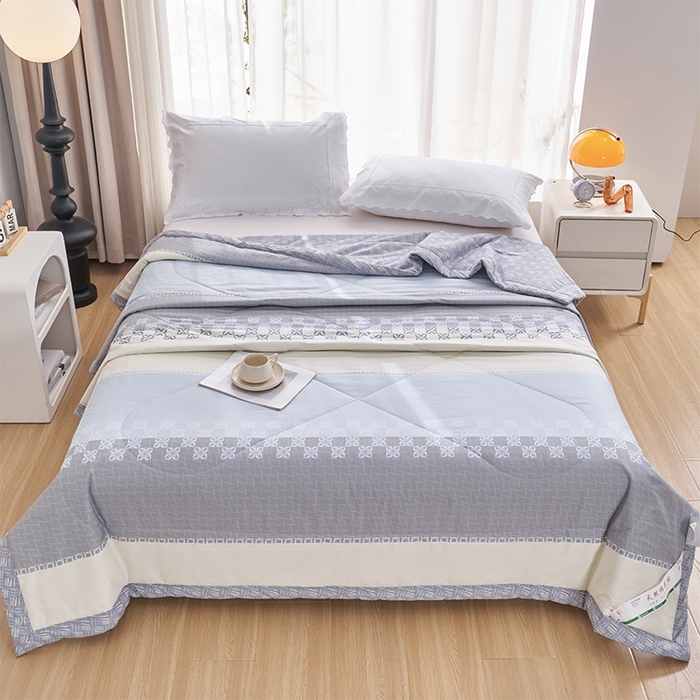 91家纺网 家纺一手货源 找家纺 羽梦家纺 2025新款新疆棉花全棉夏凉被被子被芯 梦想天空