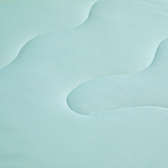 91家纺网 家纺一手货源 找家纺 米米儿家纺 2025新款跨境电商凉感丝夏被西瓜空调被 冰川蓝绿