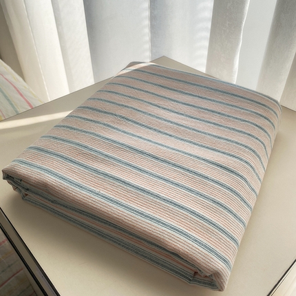 91家纺网 家纺一手货源 找家纺 （总）艾咪-Amy ntmy 2025新款全棉色织水洗棉床单单品及两三件套