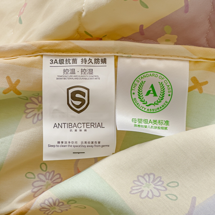 91家纺网 家纺一手货源 找家纺 U品汇 2025新款A类全棉夹棉防水床笠床罩单件隔尿透气床垫加厚防尘可水洗保护套 童话时光