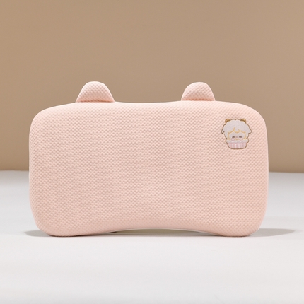 91家纺网 家纺一手货源 找家纺 （总）小猫派2025新款凉感豆童趣护颈枕 枕头枕芯