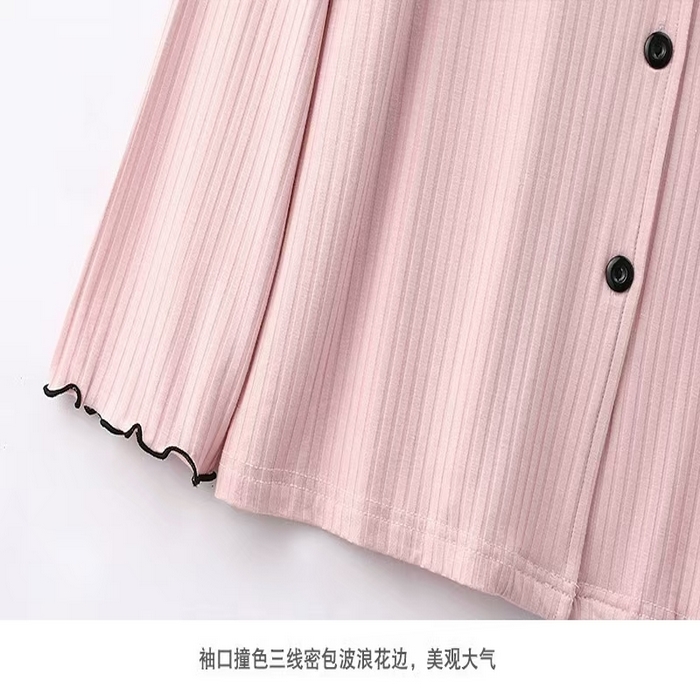 91家纺网 家纺一手货源 找家纺 （总）洛兰沙家居馆【只代发】【只代发】 春秋夏季可外穿薄款莫代尔棉开衫长袖睡衣