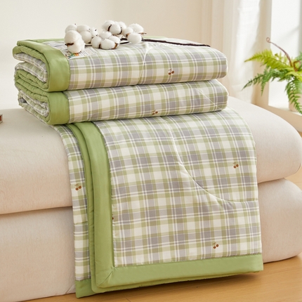 91家纺网 家纺一手货源 找家纺 （总）海洋家纺 2025款水洗棉纯棉花夏凉被全棉花印花夏被空调被薄被子