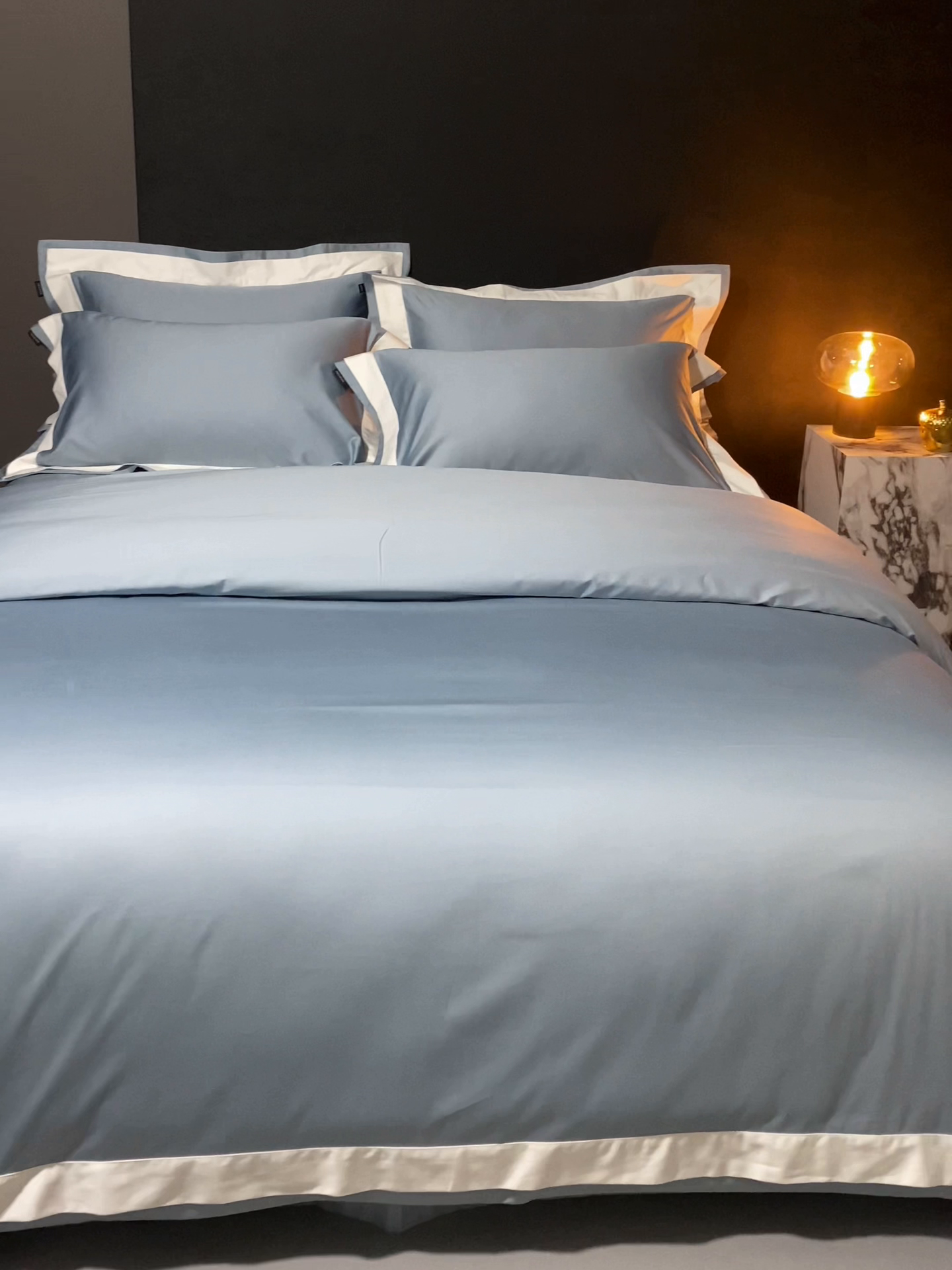 91家纺网 家纺一手货源 找家纺 （总）时亿2025新款100支长绒棉四件套-休斯顿系列