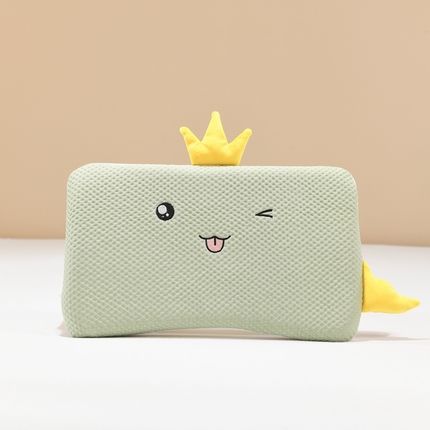 91家纺网 家纺一手货源 找家纺 （总）小猫派2025新款凉感豆童趣护颈枕 枕头枕芯